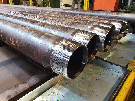 Steel Pipe- Ready for final inspection