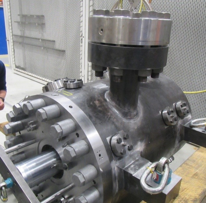Centrifugal Compressor during product inspection